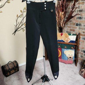 Tyrolia Skiwear black ski / snowboard pants sz 12